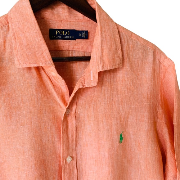 Polo by Ralph Lauren Shirts Polo Ralph Lauren Mens Linen Camp Shirt